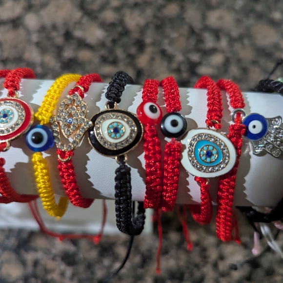 Whole Sale Evil Eye Protection Bracelets - Picture 4 of 13